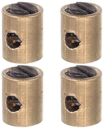 CLISPEED Brake Cable End Stops and Throttle Lock Clamps 4pcs for Atv Quad Motorcycle Scooter Cable Assembly Solderless Connector Accessories for Off-road Riding