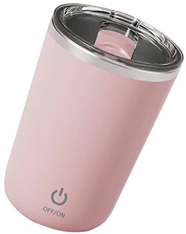 CYTGOUPER 350 ml taza autoagitadora, vaso mezclador magnético automático con forro interior de acero inoxidable, taza mezcladora eléctrica lavable para café, leche y bebidas