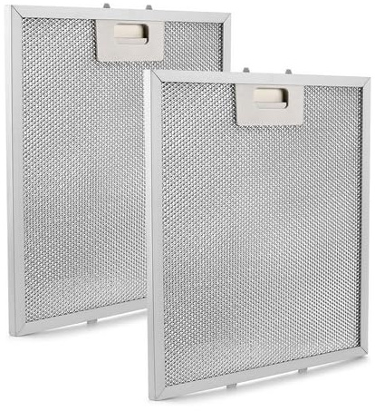 13.56 in. x 13.69 in. Aluminum Mesh Grease Filter for Winflo Range Hood with Stainless Steel Frame, 2-Pack