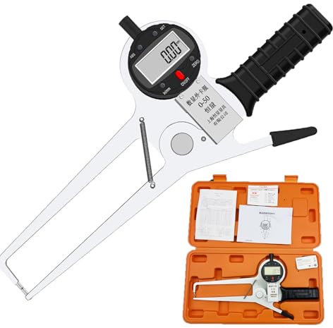 Micrómetro Exterior Digital, Herramienta De Medición De Calibrador Digital Electrónico, Pantalla Grande De Alta Definición, Sonda Reemplazable, Sonda Esférica,para Bricolaje/hogar,carpintería