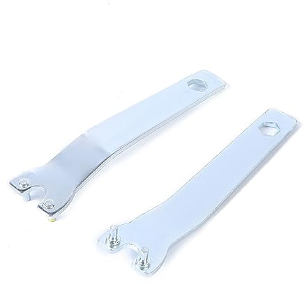 Confezione da 2 chiavi angolari a flangia per smerigliatrice angolare Dado in metallo per smerigliatrice angolare da 100 dadi a sgancio rapido, chiave di ricambio per smerigliatrice angolare Chiave