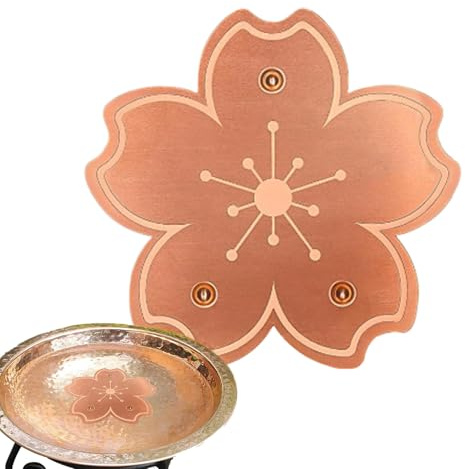 Disco Cobre para Baño Aves Plato Purificador Estable Antioxidante