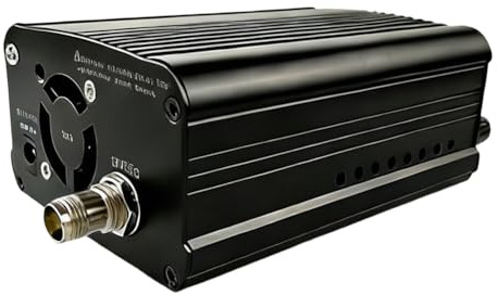 Awwertse Amplificatore Stereo -7C Trasmettitore Radio FM Wireless 76-108MHz Trasmettitore Audio Wireless TNC