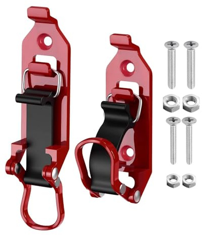 Porta Pala | Pack De 2 Soportes Para Cargas Pesadas De Cierre Rápido Portapalas Para Camiones De Plataforma | Para Garaje, Jardín, Autocaravana, Furgoneta, Trabajo, Vehículo Utilitario Por Tierra, Pes