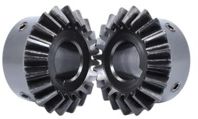 Kolstål 1 Mod 25 tand Rak vinkelväxel | 5-15 mm rak vinkelväxel 1 Mod 25 tand kolstål 1:1 M5(15mm)