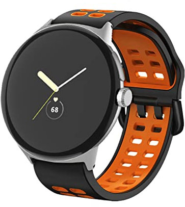 Sport Armbänder Für Google Pixel Watch Silikon Ersatzband Für Damen Herren Armband mit Kompatibel mit Google Pixel Watch (3)