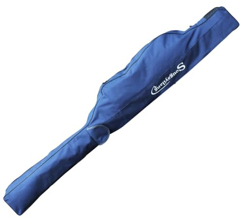 Sougayilang Custodia per canna da pesca, organizer per canne da pesca, borsa da viaggio, 160 cm/170 cm, Lunghezza: 170 cm, 160cm, 170cm, moderno