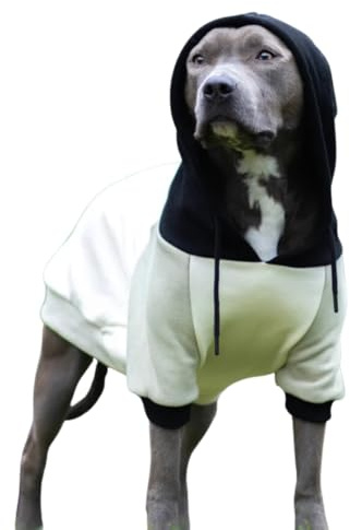 Spark Paws Luvtröja för små medelstora stora hundar varma kostymer för franska bulldoggar pit bulldoggar valpar alternativ jacka