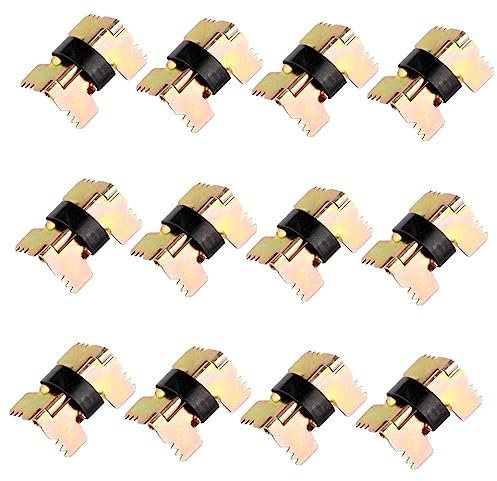 DOITOOL 50pièces Charnières à Ressort Pour Boîtes à Bijoux Mini Charnières Fer Durables Et Résistantes Fermeture Fluide Pour Écrins Et Présentoirs Bois