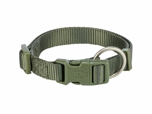 Trixie - Trixie Halsband Hund Premium Olivgrün