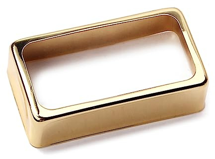 TOYANDONA 2 Stück Metall Humbucker Tonabnehmerrahmen Goldene Ersatzabdeckung für E-gitarre Steg und Hals Tonabnehmer Elegant Gb312c