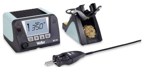 Weller WT1012M mit WTMT MS Lötstation Set digital 80 W 50-550 °C inkl. Ablage, inkl. Pinzette, inkl. Lötspitze