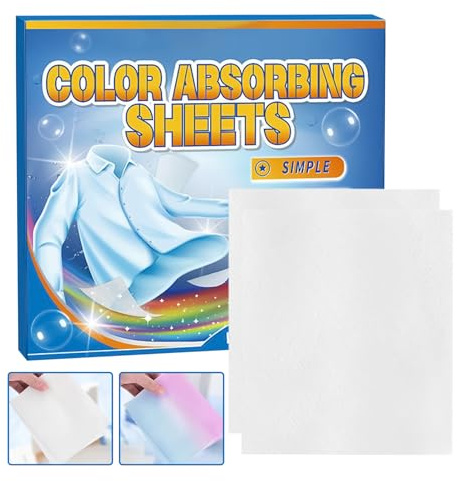 Feuilles De Capture De Couleurs Pour Lessive,Lingettes Anti-Décoloration | 100 Pièces Sauveteuses pour Pulls Jeans Vestes Manteaux