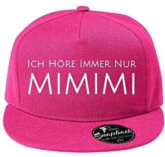 OwnDesigner Ich höre Immer nur mimimi Cap Unisex Baseball Cap Base Cap - Herren Snapback Cap