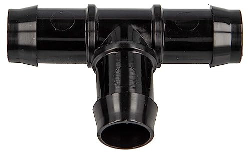 tecuro Schlauchverbinder T-Stück Ø 28 mm, KS-schwarz, 10 bar