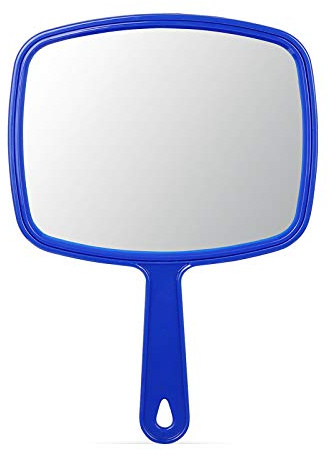 OMIRO Hand Mirror, Handheld Mirror with Handle, American Old Glory Blue