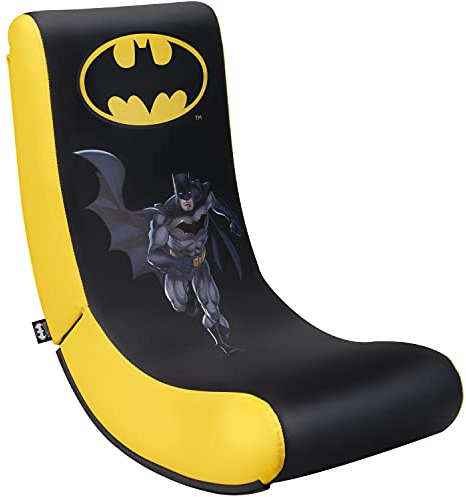 Batman - Rock'n'seat junior Gamer Chair- Kinder/Jugendliche Gaming-Stuhl offizielle Lizenz