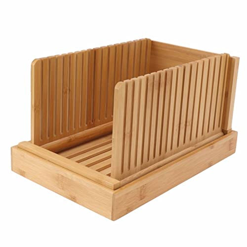 Rebanadora de Pan para Pan Casero Guía para Rebanar Pan Plegable Rebanadora de Pan Guía para Cortar Pan Tostado Máquina para Rebanar Cocina Bricolaje Herramientas de Repostería