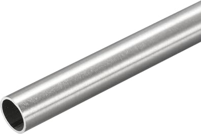 sourcing map 304 Stainless Steel Tube, OD 19mm x 1.5mm Wall Thick 300mm Length Capillary Metal Tubing for Industry Machinery