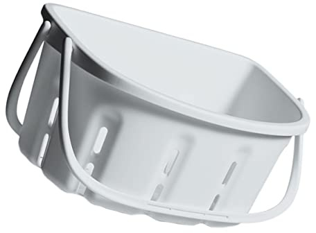 CAXUSD 1pièce Panier De Rangement Plastique Pour Salle De Bain Panier Portable Avec Poignée Pour Et Stockage De Produits De Toilette Pour Cuisine Salle De Bain Et Hôtels