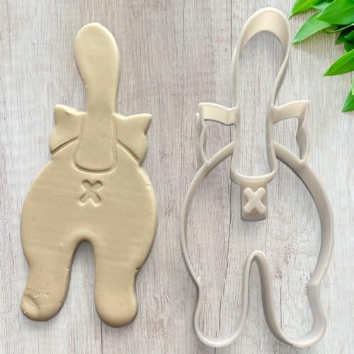 Cookie Cutter Buttocks Cat for Shortbread Biscuit Maker, Handmade Pastry ELACE