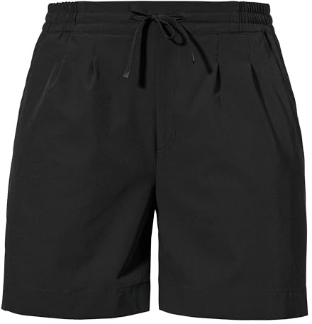 Schöffel Damen Shorts Style Gharra WMS, leichte Freizeithose mit 4-Wege-Stretch, Chino Shorts aus recyceltem Material mit lockerer Passform