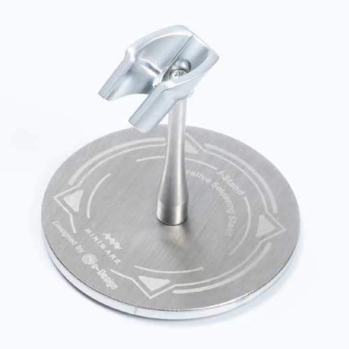 UY CHAN Original I-Stand Mini Ware Soldering Iron Stand Metal Board Holder for TS101 TS21 TS100 TS80P (Soldering Iron NOT Included)