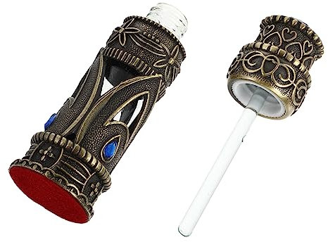 LALADEFIEE Frasco De Perfume De Oriente Botella De Perfume De Vidrio De Recipiente Para Aceites Esenciales Para Uso Viajes