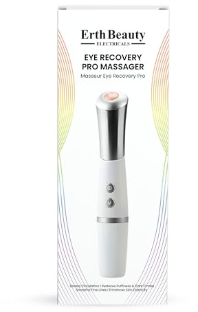 Erth Beauty Eye Recovery Pro Massager, Heat Therapy, Reduces Puffiness, Boosts Circulation