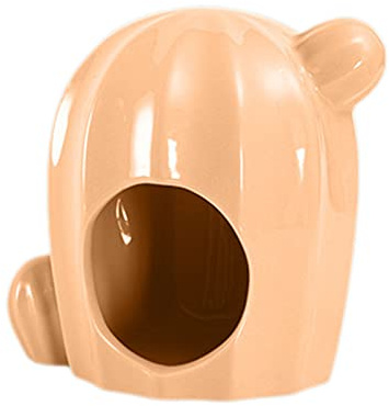 alloneslife Cage pour hamster, rongeurs, nid en porcelaine, fournitures, cochons d'Inde, petits articles pour animaux de compagnie