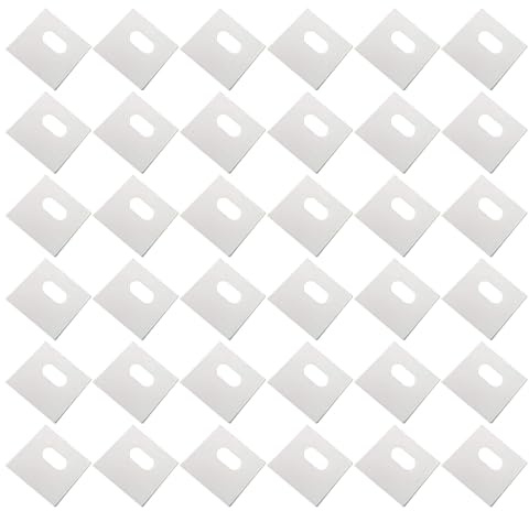 DOITOOL 60 Piezas de Reparación para Persianas Verticales Transparentes Fijadores Autoadhesivos Resistentes y Compatibles Accesorio Práctico para Cambio y Mantenimiento en Hogar y