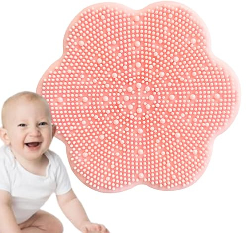 Cradle Cap Brush - Scalp Massager Soft Shampoo Brush - Skin Soother B´aby Bath Silicone B´rush, Clean Your Body, Use as a Hairbrush, Massage Your Scalp