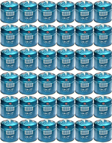 SMH Line® Lot de 36 Cartouches 190g de Rechange pour brûleur de Couleur en Butane Propane 190 g Stop GAZ Système