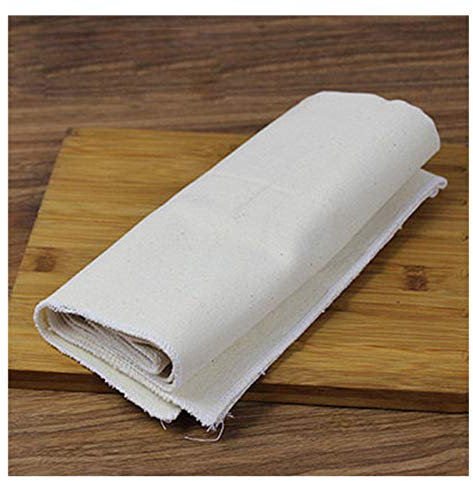brottuch Leinentuch Teigtuch, Leinentuch Backen, 100% unbehandelten Natur Leinen für Baguette-backblech