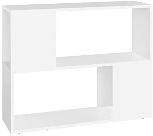 vidaXL TV-Schrank Weiß 80x24x63 cm Holzwerkstoff