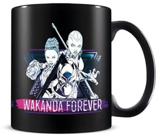 Pyramid International Marvel Black Panther Mug (Tribal Wakanda Forever Design) in Presentation Gift Box - Official Merchandise