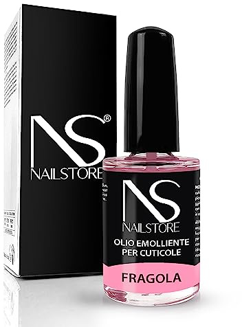 NAILSTORE - Olio per Cuticole e unghie Nail Oil, Trattamento Delle Unghie Cuticola Rivitalizzante Olio Nail Polish - 15ML (Fragola)