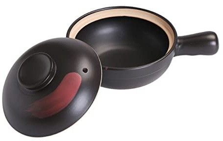MAGICLULU Cocotte De Cuisine Terre Cuite Avec Poignée Pour Mijoter Soupes Porridge Marmite De Cuisson Domestique Ustensile De Cuisine