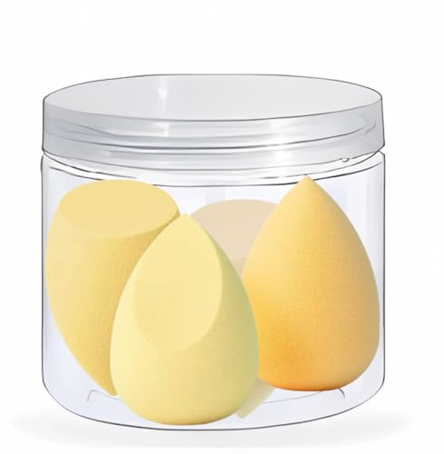 Ensemble de 4 éponges de maquillage Stianiiile, sans latex, Blender Beauty pour liquide, crème et poudre, doux et flexible, Wonder blender, éponges de beauté, Super Soft Wonder Beauty Cosmetic