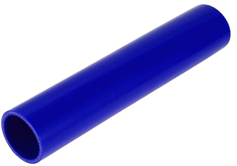 X AUTOHAUX 1 Pcs 51mm/2.01 ID 300mm/11.81 Length 0 Degree Blue Universal | Car Silicone Hose, Coolant Hose