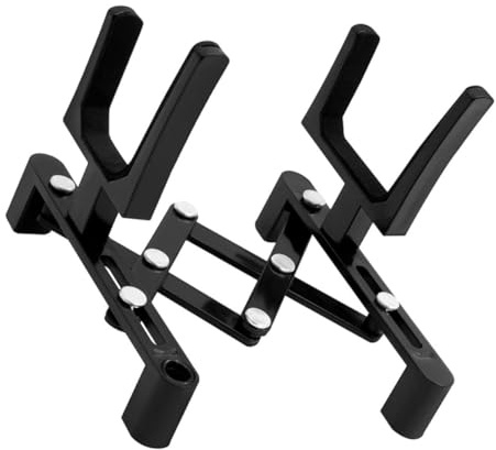 Cabilock Support Pliable pour Violon Portable Stable et Résistant Présentoir Élégant Antirayures pour Instruments à Cordes Support de Sol Robuste pour Violon