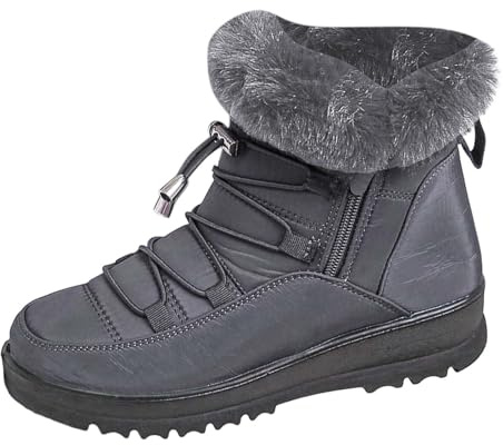 Apres Ski Femme Bottes De Neige Boots Chaussures Pour Botte Bottines Chaussure Bottine Après Grand Froid Imperméable Hiver Randonnée Fourrées Fourrees Après-Ski Apres-Ski Chaud D'hiver Raquette