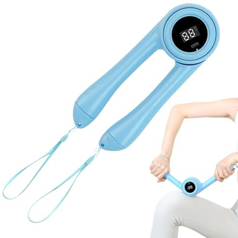 Entraîneur De Poitrine - Poignée Rebondissante Rotative Pliable Anti-Dérapante | Entraîneur Poitrine Et Bras pour Fitness À Domicile,pour Renforcement Corps Poignet Dos, Bureau Maison Gym