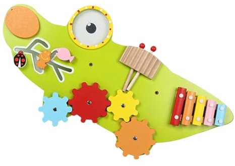Generisch Wand Aktivitätsspielbrett - Spielzeug für die frühkindliche Entwicklung | Holz Sinneswand Panel,Für Und Mädchen Sowie Für Zuhause Vorschule Kindergarten Kinderkrippe Klassenzimmer Und