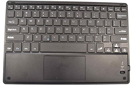 Theoutlettablet® Teclado Bluetooth (inalambrico) para Tablet Samsung Galaxy Tab A 2016 10.1 con Letra Ñ en español y Touchpad