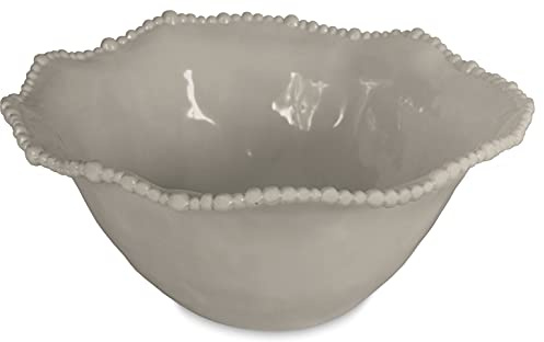 Baci Milano - Saladier en céramique taupe 35 cm