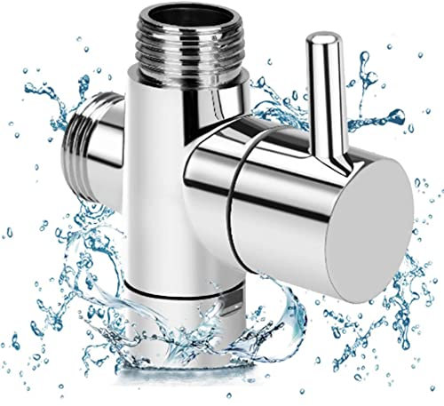 Kit de válvula desviadora de ducha accesorio de 3 vías adaptador de bañera mezclador grifo de repuesto grifo divisor de baño de mano interruptor de boquilla rociador convertidor ducha cabezal de ducha