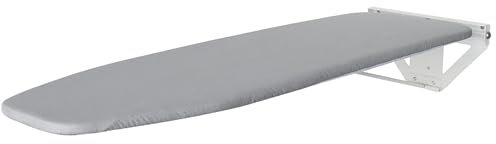 NGARY Tabla De Planchar Montada En La Pared, Tabla De Planchar Plegable De Montaje Compacto De 42,1 X 12, Estación De Planchado para Ahorrar Espacio, para El Hogar, Apartamento, Espacios Pequeños