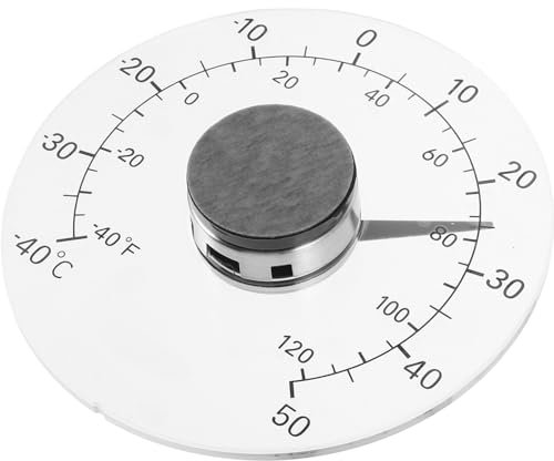 Yardwe Thermometer Heimtemperaturmessgerät Einfaches Temperaturmessgerät Innenthermometer