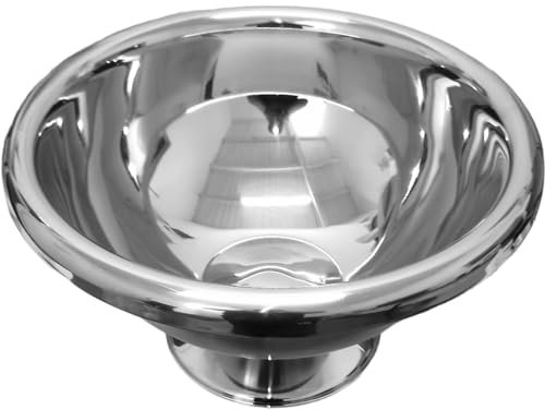 COSE DA CASA Coppa champagne per sangria punchbowl ciotola contenitore ghiaccio grande cocktail grande D53 H29 recipiente con piede in acciaio ideale per feste Party particolare moderna elegante